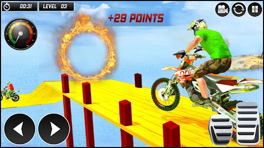 GT Bike Stunt: 摩托车赛车游戏
