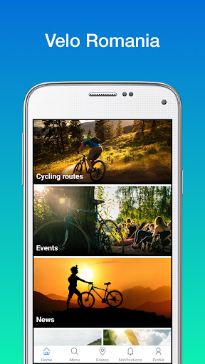 Android application Velo Romania screenshort