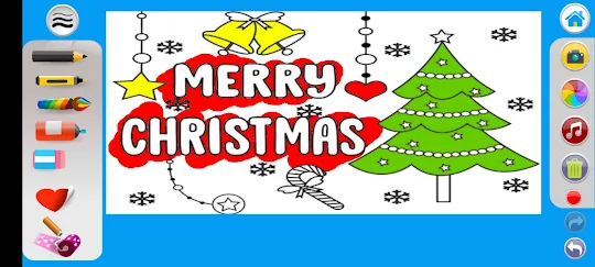 chrismas coloring images game