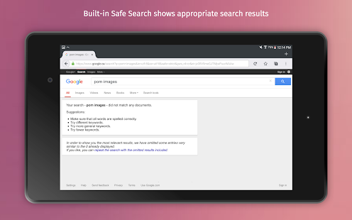 SPIN Safe Browser Screenshot
