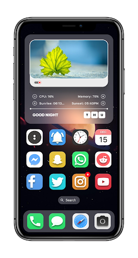 OS Theme for KLWP V1 screenshot 9