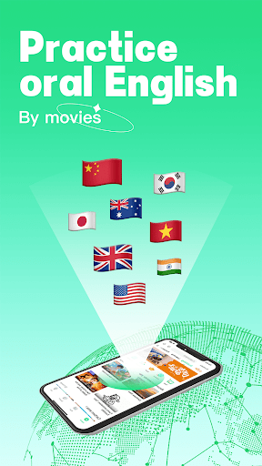 Android application 英语趣配音(lingodub)-learn English screenshort