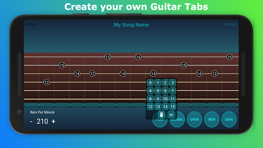 Guitar Tabs : Compose and Play Screen 2