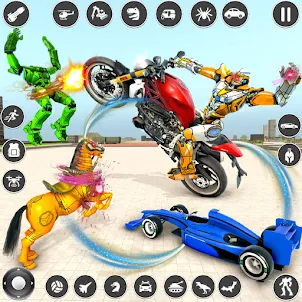 バイク ロボット カー トランスフォーム ゲーム