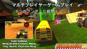 Game screenshot Crash Drive 2 - Racing 3D game apk download