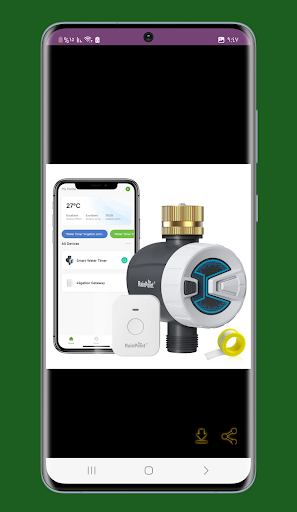 Android application b hyve hose timer guide screenshort