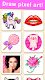 screenshot of Painting Pixels by Numbers