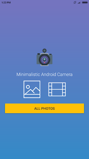 Android application Nomao Minimalistic Camera screenshort