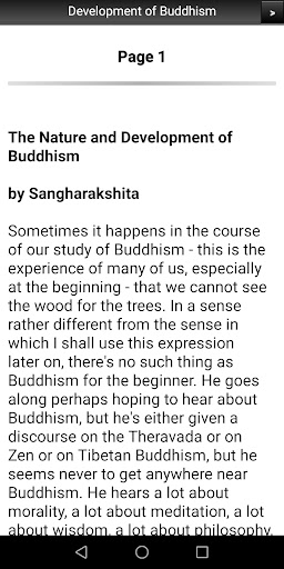 Development of Buddhism Screen 2