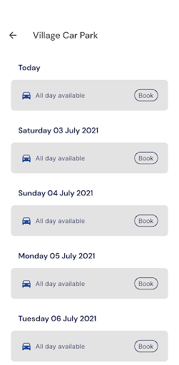 TMF carsharing Screen 2