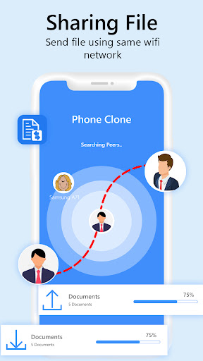 Phone Clone: Data Transfer App Screen 2