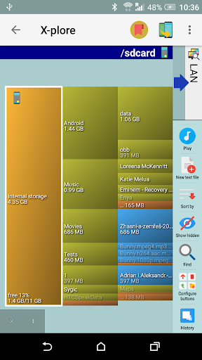 X-plore File manager