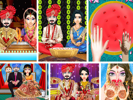 Indian Royal Wedding Girl Game screenshot 8