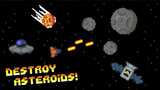 Android application Asteroidz: Space Shooter screenshort