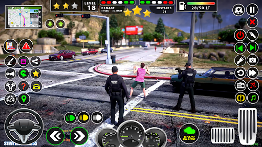 Police Chase Police Car Games