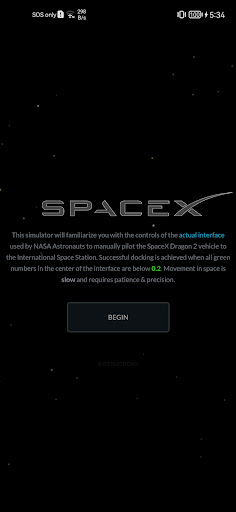Rocket Map | Docking Simulator Screen 2
