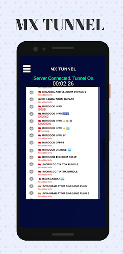 mx tunnel vpn Screenshot 4 - AppWisp.com