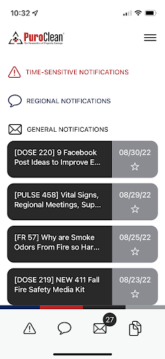 PuroCleanApp Screen 2