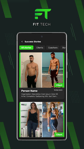 Android application Fit Tech - Fitness & Tech screenshort