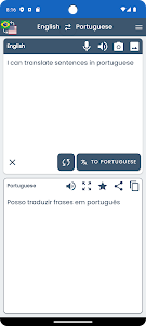 Portuguese English Translator Unknown