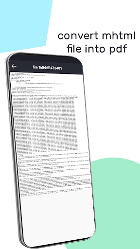 MHT/MHTML viewer  pdf converter