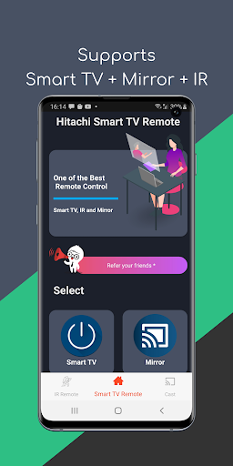 Hitachi Smart TV Remote Screenshot 3 - AppWisp.com