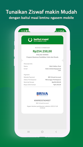 Baitul Maal BMTNU mobile