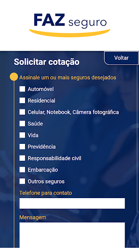 Faz Seguro Screen 2