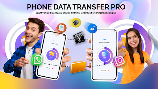 Android application Smart Switch Phone Clone Data screenshort