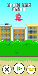 Apple and Onion flying game