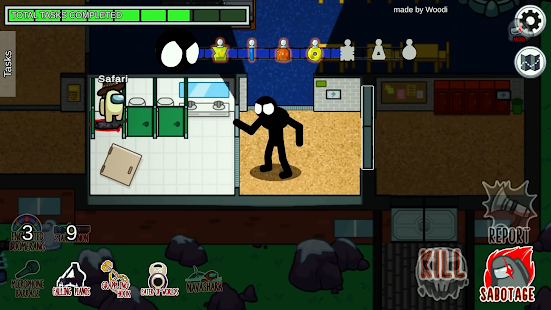 Stickman Mod In Among Us 1.0 APK + Mod (Unlimited money) untuk android