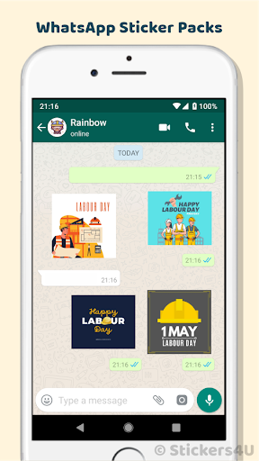 Labor Day Blessing Stickers Screen 2