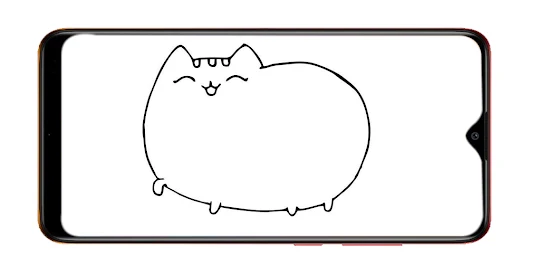 Como desenhar um gato fofo