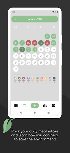 meatless - meat intake tracker