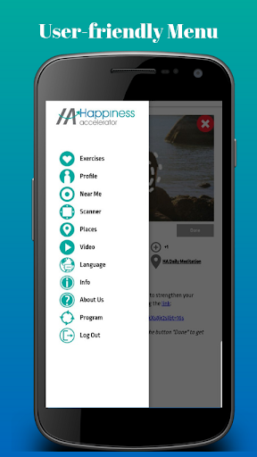 Android application Happiness Accelerator screenshort