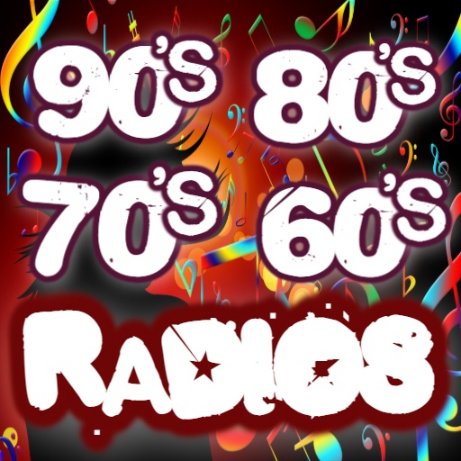 Oldies Radio 60 70 80 90 music Logo