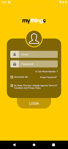 Mythings - Admin Screen 2