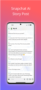Snap Chat My Ai Story Post