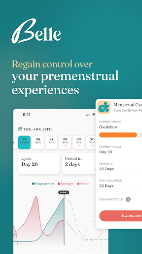 Screenshot of Belle: Tracker & Self-Care