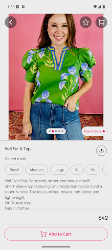 Pinafore Boutique screenshot 2
