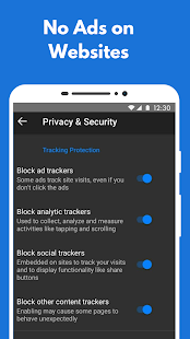 Blue Proxy: Proxy Browser VPN Screenshot