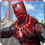 Flying Panther Superhero Grand City Crime Battle icon