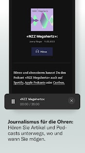 NZZ Screenshot