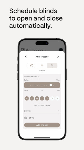 Motionblinds Matter Bridge screenshot 5