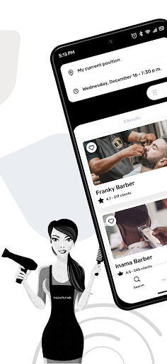 Takehair: book a hairdresser Screen 2
