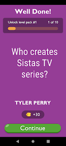 Sistas TV Series Quiz Game
