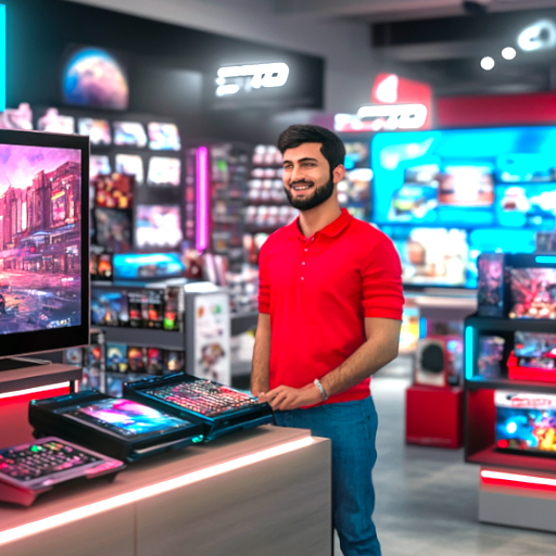 Gaming Shop Simulator PC Build Logo