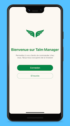 Taim Manager Screen 2