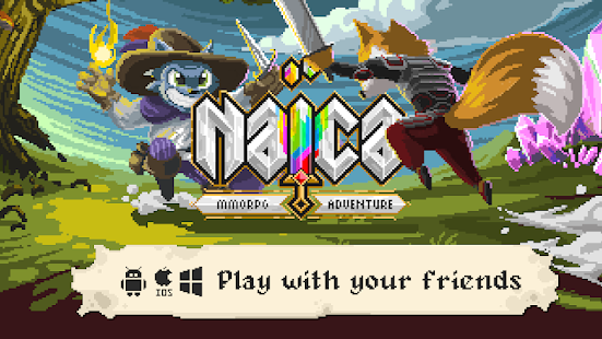 Naica Online - 2D MMORPG : Game Thế Giới Mở Mobile Pixel