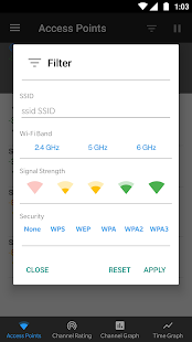 WiFi Analyzer (open-source) Screenshot